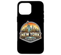 Carcasa para iPhone 16 Pro MAX Recuerdos de Recuerdo del Empire State de Nueva York