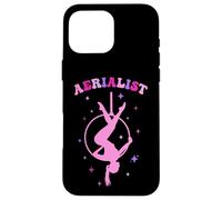 Carcasa para iPhone 16 Pro MAX Regalos de Yoga Aerialist Hoop Fly Between The Stars Aerial Lyra