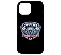 Carcasa para iPhone 16 Pro MAX Remo Crew Life United by The Oar Team Lema Remero Cita