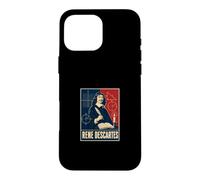Carcasa para iPhone 16 Pro MAX Rene Descartes Filosofía Matemáticas Geometría