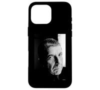 Carcasa para iPhone 16 Pro MAX Retrato del Compositor de Hallelujah Leonard Cohen por AJ Barratt