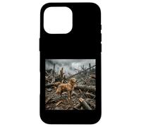 Carcasa para iPhone 16 Pro MAX Retriever Desastre Ruinas Buscar Rescate Escena
