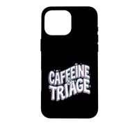 Carcasa para iPhone 16 Pro MAX Retro ER Nurse Caffeine & Triage Medical