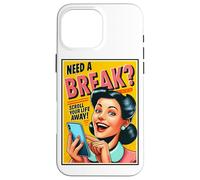 Carcasa para iPhone 16 Pro MAX Retro Humor Pop Art Divertido Vintage Comic
