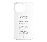 Carcasa para iPhone 16 Pro MAX Rhyming Evangelistic Gospel Message - Christian Faith Poem