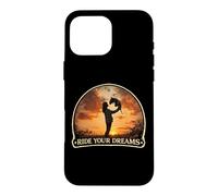 Carcasa para iPhone 16 Pro MAX Ride Your Dreams Hobby Horsing - Caballo para niña