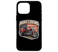 Carcasa para iPhone 16 Pro MAX Road Legend Classic Trike Motocicleta Biker American Triker