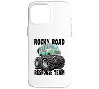 Carcasa para iPhone 16 Pro MAX Rocky Road Response Team Ice Cream Truck 4x4 Diseño Offroad
