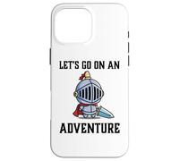 Carcasa para iPhone 16 Pro MAX RPG Gamer Let's Go On An Adventure Knight Jugador Juego