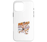 Carcasa para iPhone 16 Pro MAX Run Wild Stay Strong Running Motivación Diseño