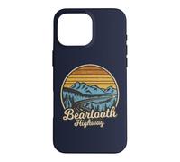 Carcasa para iPhone 16 Pro MAX Ruta panorámica Nacional 212 Retro de la autopista Beartooth