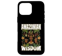 Carcasa para iPhone 16 Pro MAX SABIDURÍA AMAZONIANA Culturas Antiguas Pueblos indígenas Selva