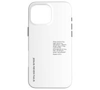 Carcasa para iPhone 16 Pro MAX Salmos 27 1, Confianza intrépida en Dios, Jesús Salva, Cristiano