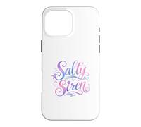 Carcasa para iPhone 16 Pro MAX Salty Siren Mermaid Lover Beach Coastal Ocean Cute Mermaid