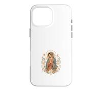Carcasa para iPhone 16 Pro MAX Santísima Virgen María Sagrada Flores de Oración