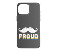 Carcasa para iPhone 16 Pro MAX Schnauzer CSD tolerancia Libertad Amor Respeto Orgullo LBGTQ+