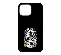 Carcasa para iPhone 16 Pro MAX Sea Glass Hunters Recogiendo Tesoros del océano Beachcombing