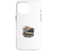 Carcasa para iPhone 16 Pro MAX Serene Tea House - Gráfico Tradicional de Cultura Japonesa - S26
