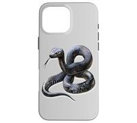 Carcasa para iPhone 16 Pro MAX Serpiente de Serpiente Negra