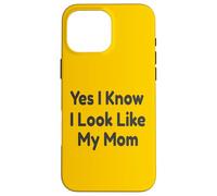 Carcasa para iPhone 16 Pro MAX Sí, sé Que Parece mi mamá Gracioso niño Hijo Hija Cita