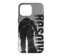 Carcasa para iPhone 16 Pro MAX Silueta Soleada Caminando por la Ciudad del Fin del Norte Diseño de Arte Urbano Monocromo Moderno Fresco Hombre Ciudad Simple Personalidad