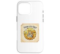 Carcasa para iPhone 16 Pro MAX Sintiendo una Ardilla Loca con nueces