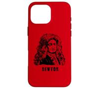 Carcasa para iPhone 16 Pro MAX Sir Isaac Newton Matemático Inglés Físico Astrónomo