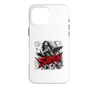 Carcasa para iPhone 16 Pro MAX Sirena Mar Oscuro Mito Griego Horror Naufragio Leyenda