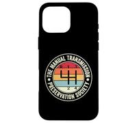 Carcasa para iPhone 16 Pro MAX Sociedad de Preservación de Transmisión Manual de 4 Velocidades