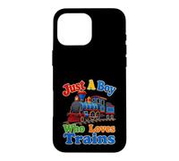 Carcasa para iPhone 16 Pro MAX Solo un Chico Que ama los Entrena a los niños