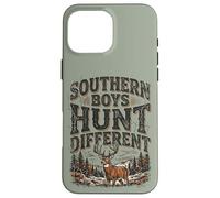 Carcasa para iPhone 16 Pro MAX Southern Boys Hunt Different Vintage Hunting Whitetail