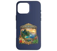Carcasa para iPhone 16 Pro MAX Souvenir de la Isla del Pacífico Sur del Parque Nacional Sam