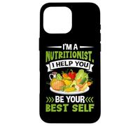 Carcasa para iPhone 16 Pro MAX Soy nutricionista Te ayudo a ser tu Mejor yo