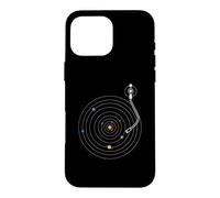 Carcasa para iPhone 16 Pro MAX Space DJ Galaxy Universe - EDM Tocadiscos de música del Sistema Solar
