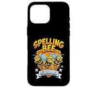 Carcasa para iPhone 16 Pro MAX Spelling Bee Squad Cute Bees School Competition Team