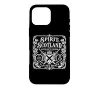 Carcasa para iPhone 16 Pro MAX Spirit of Scotland Claymore Slàinte Mhath Label for Darks