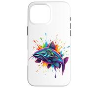 Carcasa para iPhone 16 Pro MAX Splash Art Bagre Pescado