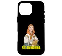 Carcasa para iPhone 16 Pro MAX ST DYMPHNA Patrona de la Salud Mental Inspiradora