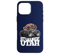 Carcasa para iPhone 16 Pro MAX St George Utah 4x4 Offroad Quad ATV UTV Diseño de Dibujos Animados
