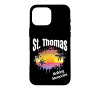 Carcasa para iPhone 16 Pro MAX St Thomas Making Memories Matching Familia Vacaciones Playa