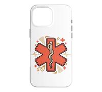 Carcasa para iPhone 16 Pro MAX Star of Life Symbol Paramedic EMT EMS Emergency