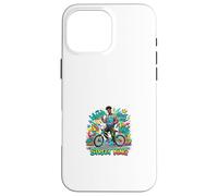 Carcasa para iPhone 16 Pro MAX Street King BMX Rider Urban Champion Gráfico