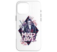 Carcasa para iPhone 16 Pro MAX Suicide Squad Harley Quinn & Joker Mad Love