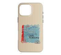 Carcasa para iPhone 16 Pro MAX Sun Records X Carl Perkins Algunas Cosas Nunca cambian Logo
