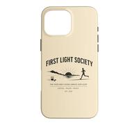 Carcasa para iPhone 16 Pro MAX Sunrise Running Coffee Miles Music Corredor de la mañana