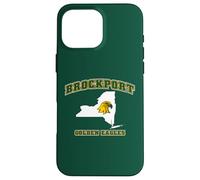 Carcasa para iPhone 16 Pro MAX SUNY Brockport Golden Eagles New York State Graphic