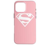 Carcasa para iPhone 16 Pro MAX Supergirl White & Pink Shield
