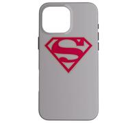 Carcasa para iPhone 16 Pro MAX Superman Crimson & Gray Shield Grey
