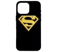 Carcasa para iPhone 16 Pro MAX Superman Gold & Black Shield