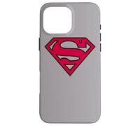 Carcasa para iPhone 16 Pro MAX Superman Red & Black Shield Logo